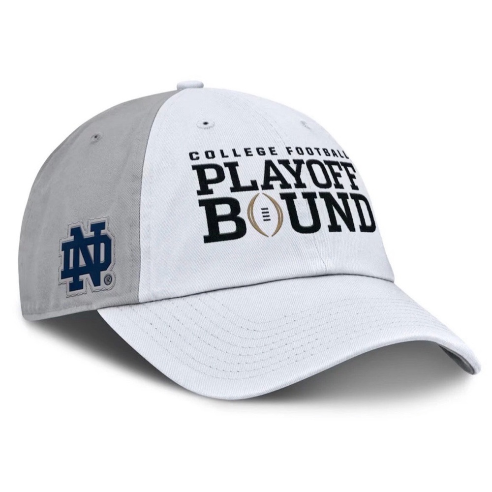 Notre Dame 2025 Football Playoff NCAA Nike Hat Cap Fighting Irish Locker Room
